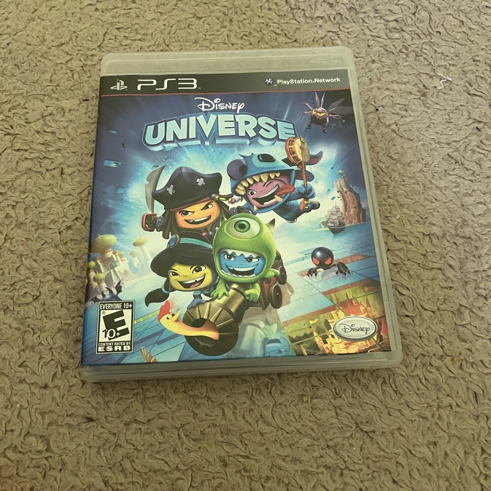 Disney Universe PS3 Game - Blue and Green